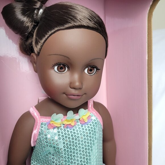 Harmony 18" Fashion Doll My Life Ballerina Girl African American Brown Eyes Hair - Picture 4 of 17
